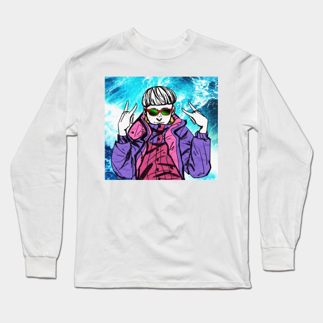 Oliver tree Long Sleeve T-Shirt by WERFL